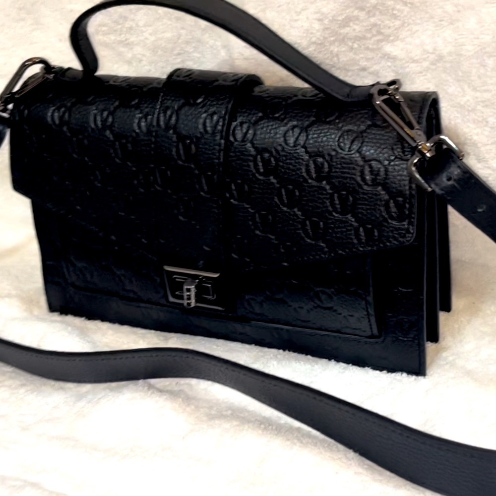 Valentino black leather bag